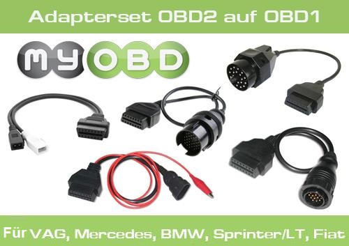 Für MB Sprinter VW//LT Adapter von OBD2 auf OBD1 14 Pol rund NEU und OVP